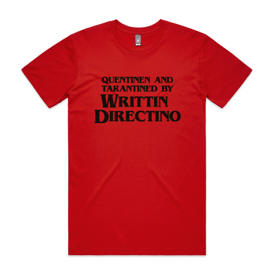 Writtin Directino Tee by Lonely Kids Club. All clothing from our T-shirts to our shorts and hoodies are ethically made, and printed packed and shipped from Sydney.