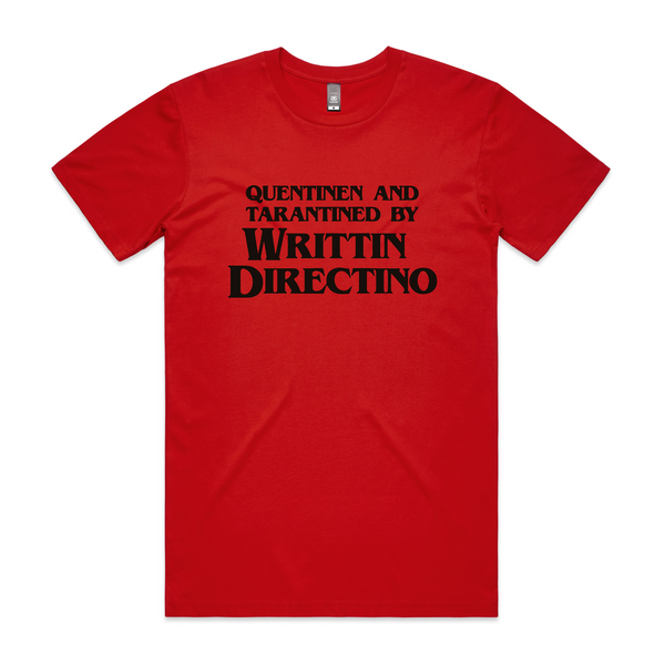 Writtin Directino Tee