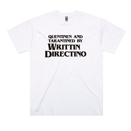 Writtin Directino Oversized Tee by Lonely Kids Club. All clothing from our T-shirts to our shorts and hoodies are ethically made, and printed packed and shipped from Sydney.