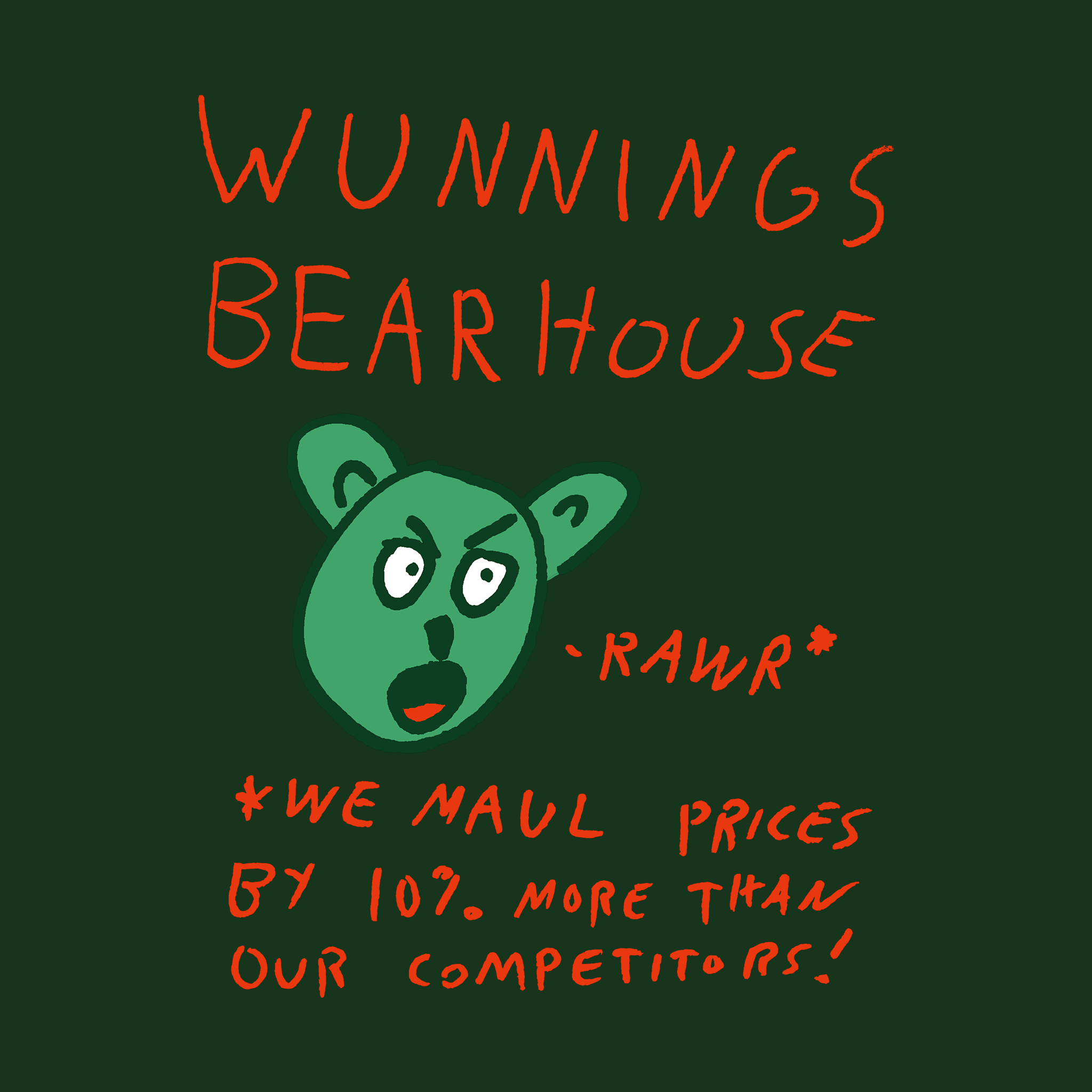 Wunnings Bearhouse Tee