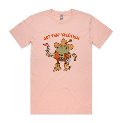 Yall'tism Tee by Lonely Kids Club. All clothing from our T-shirts to our shorts and hoodies are ethically made, and printed packed and shipped from Sydney.