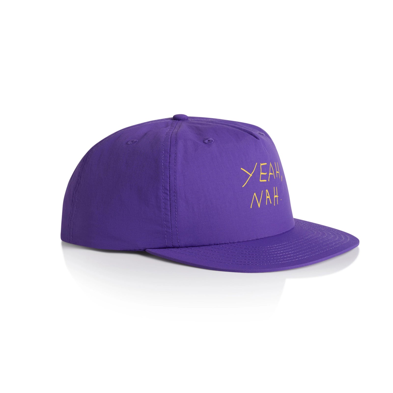 Yeah Nah Hat by Lonely Kids Club. All clothing from our T-shirts to our shorts and hoodies are ethically made, and printed packed and shipped from Sydney.