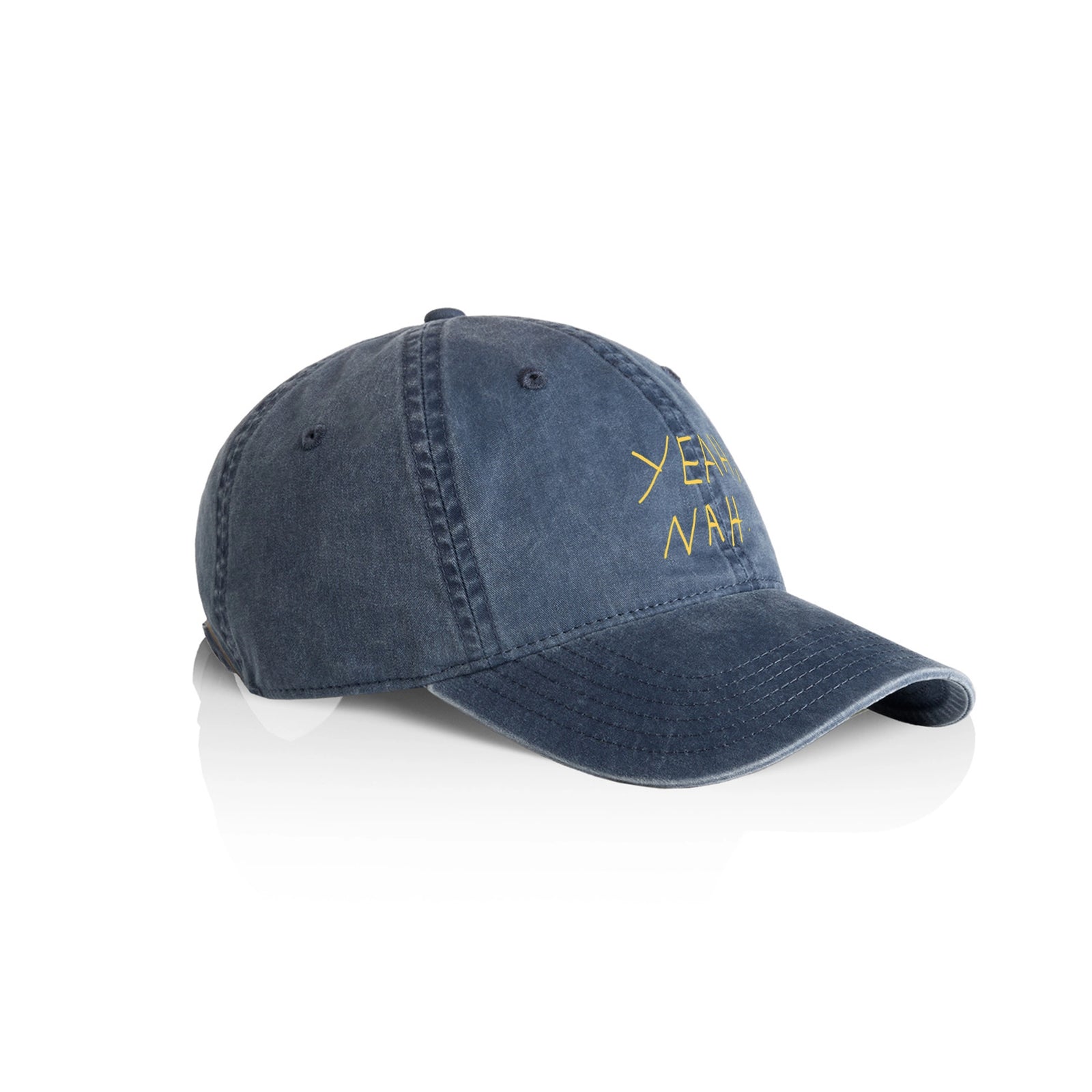 Yeah Nah Hat by Lonely Kids Club. All clothing from our T-shirts to our shorts and hoodies are ethically made, and printed packed and shipped from Sydney.