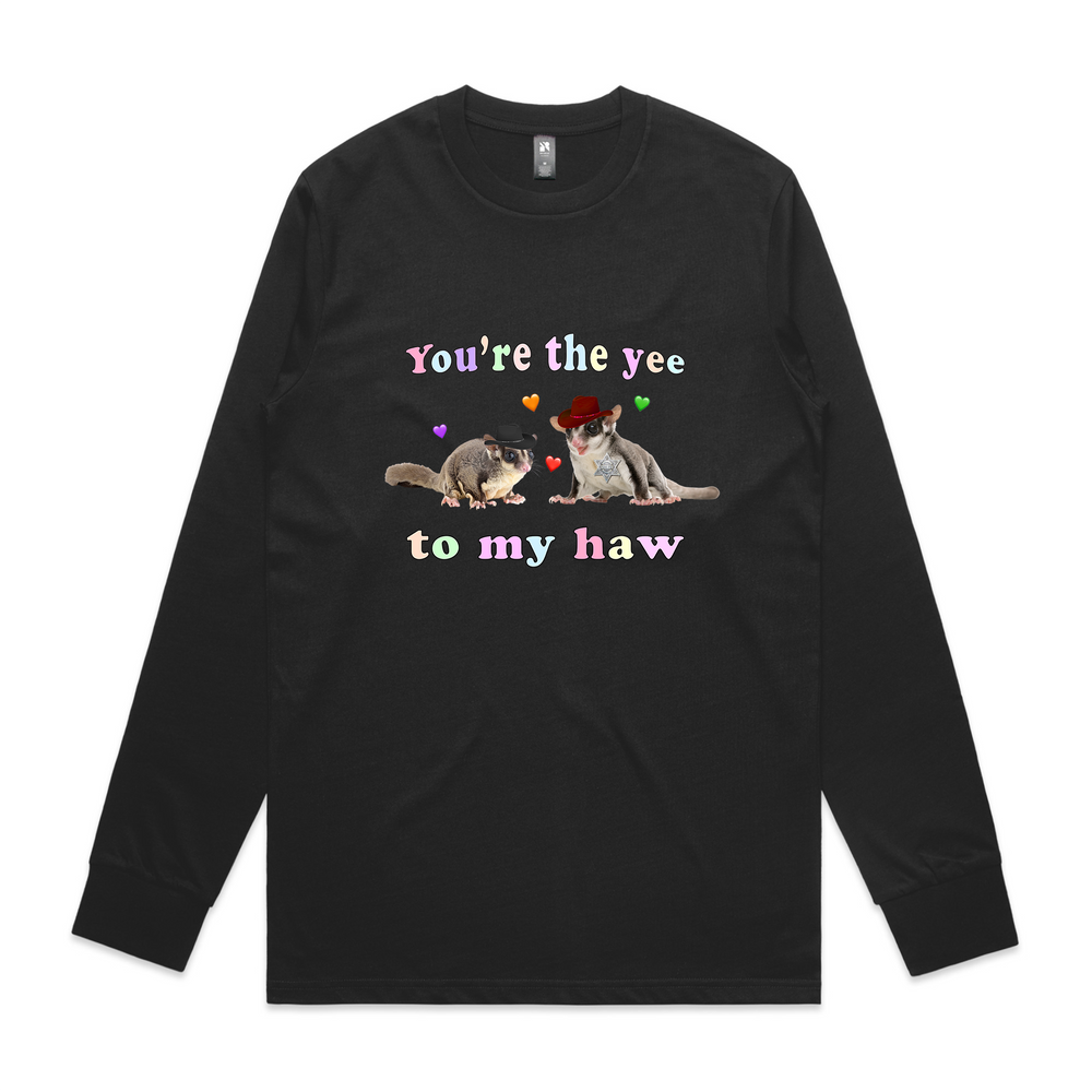 Yeehaw Baby Tee White