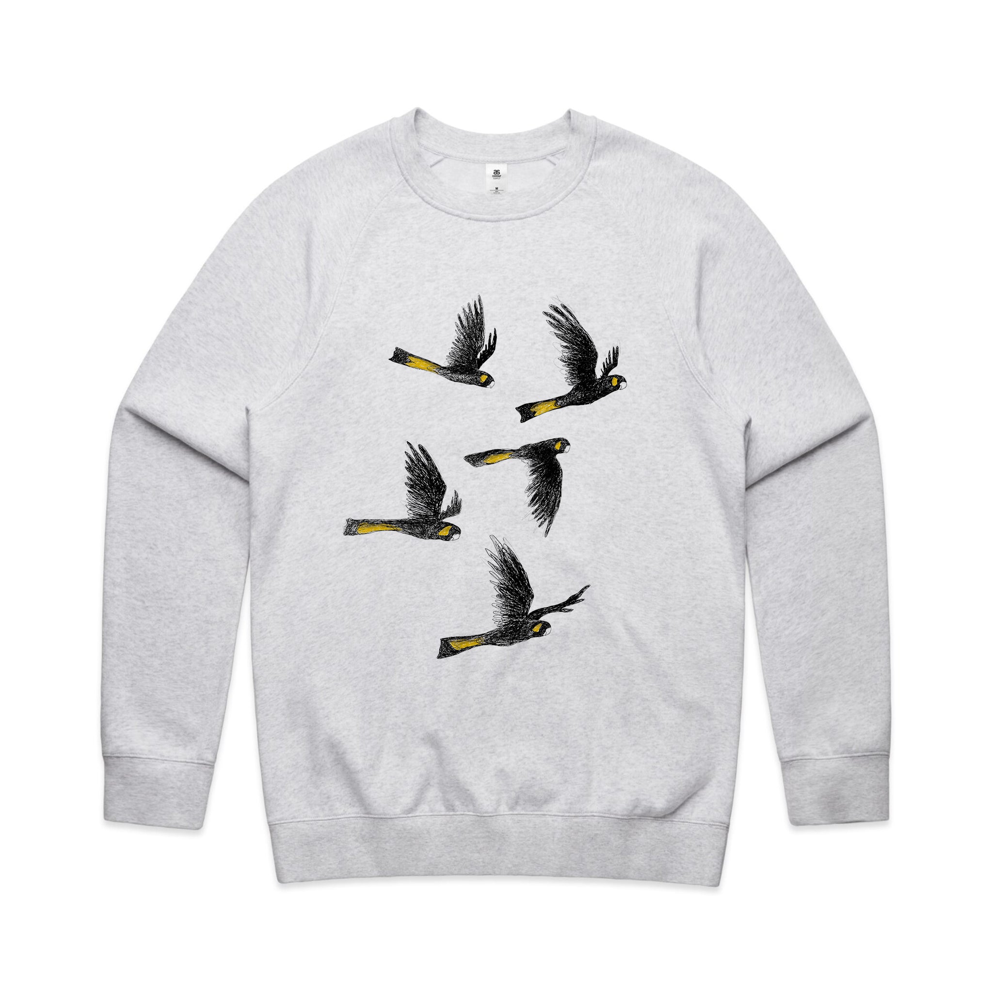 Yellow Tailed Black Cockatoos Jumper