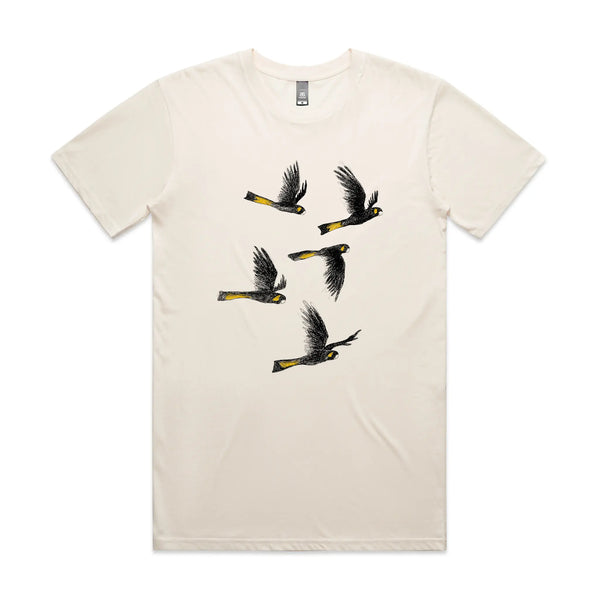 Yellow Tailed Black Cockatoos Tee