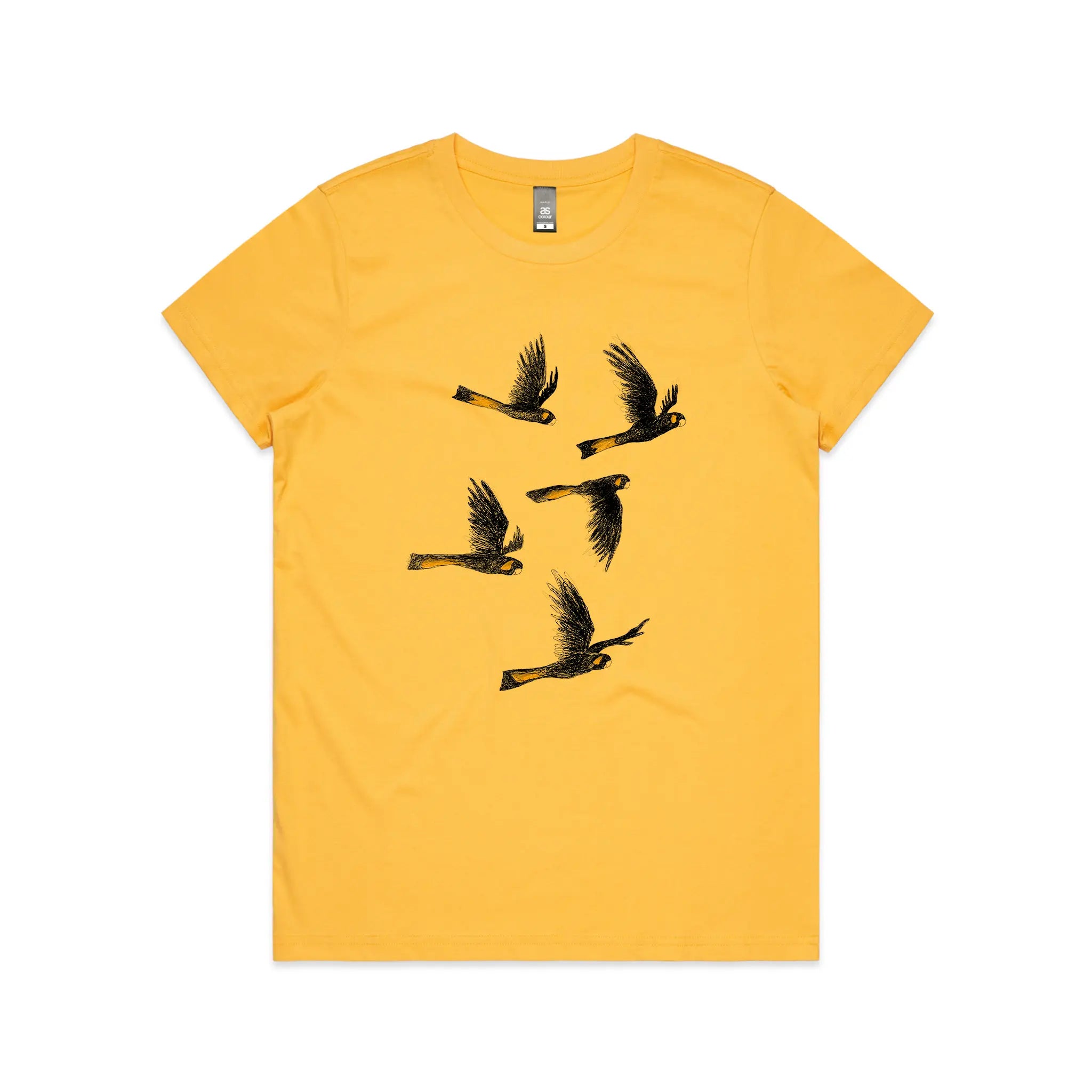 Yellow Tailed Black Cockatoos Tee