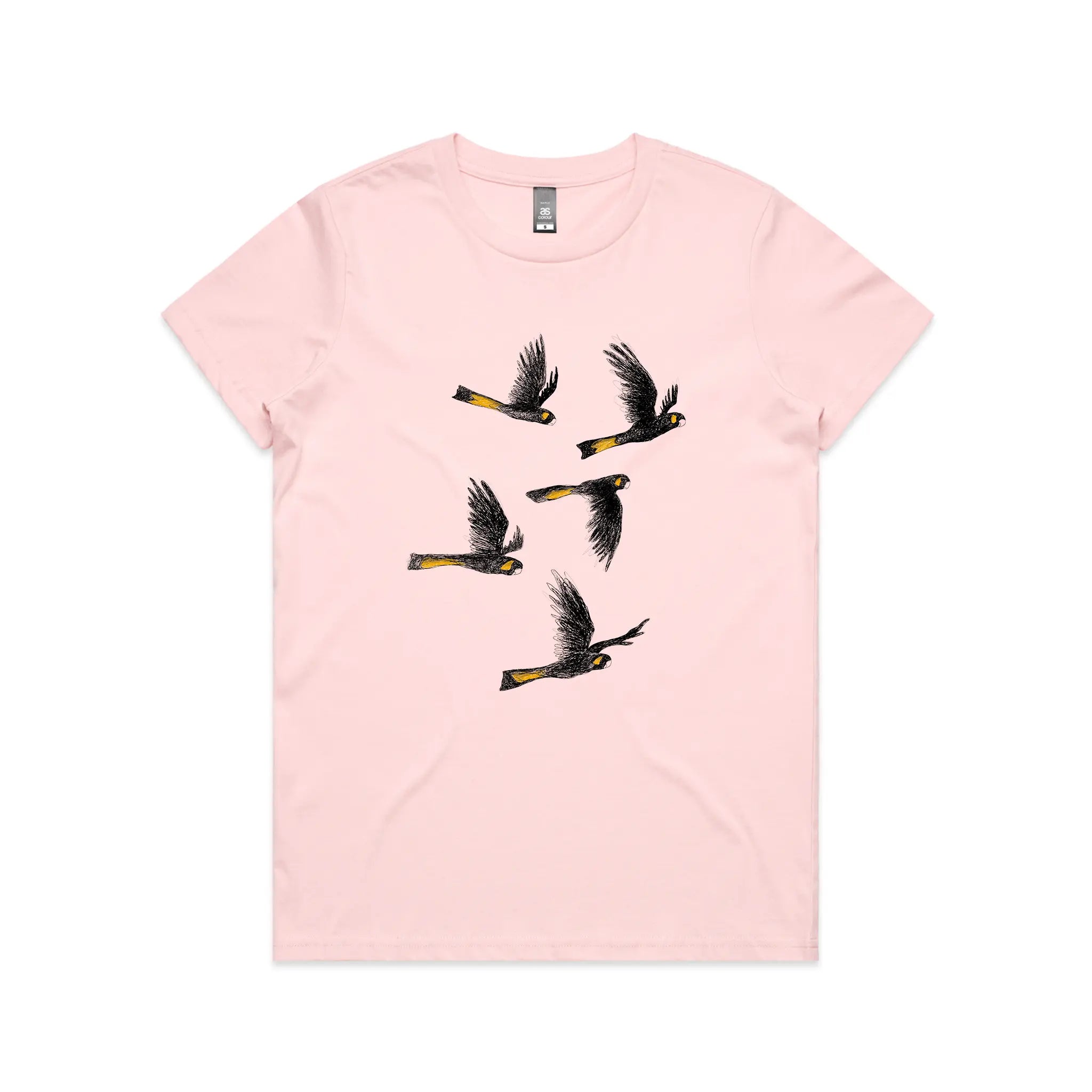 Yellow Tailed Black Cockatoos Tee