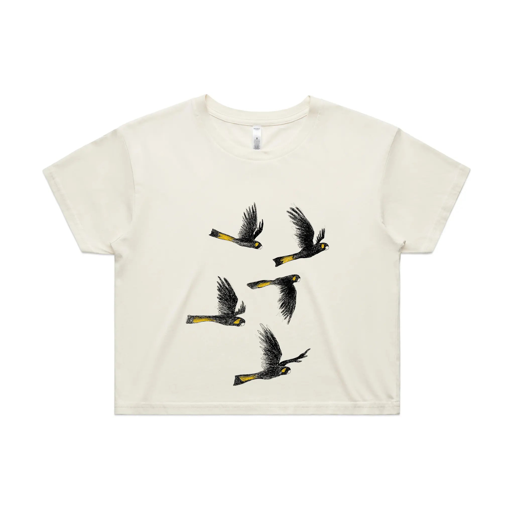 Yellow Tailed Black Cockatoos Tee