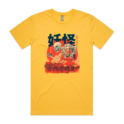 Yokai & Cats Tee by Lonely Kids Club. All clothing from our T-shirts to our shorts and hoodies are ethically made, and printed packed and shipped from Sydney.
