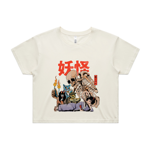 Yokai Club Tee by Lonely Kids Club. All clothing from our T-shirts to our shorts and hoodies are ethically made, and printed packed and shipped from Sydney.