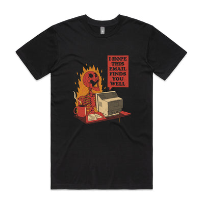 You Got Mail Tee by Lonely Kids Club. All clothing from our T-shirts to our shorts and hoodies are ethically made, and printed packed and shipped from Sydney.