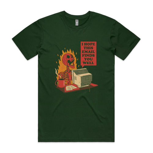 You Got Mail Tee by Lonely Kids Club. All clothing from our T-shirts to our shorts and hoodies are ethically made, and printed packed and shipped from Sydney.