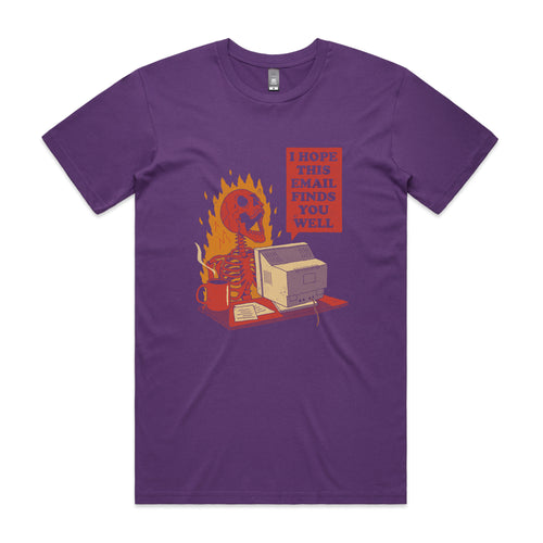 You Got Mail Tee by Lonely Kids Club. All clothing from our T-shirts to our shorts and hoodies are ethically made, and printed packed and shipped from Sydney.