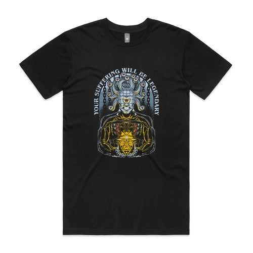 Your Suffering Tee by Lonely Kids Club. All clothing from our T-shirts to our shorts and hoodies are ethically made, and printed packed and shipped from Sydney.