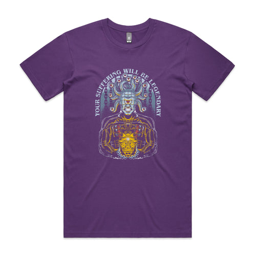 Your Suffering Tee by Lonely Kids Club. All clothing from our T-shirts to our shorts and hoodies are ethically made, and printed packed and shipped from Sydney.
