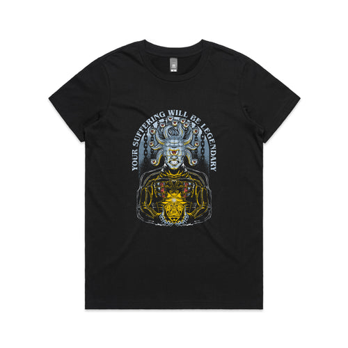 Your Suffering Tee by Lonely Kids Club. All clothing from our T-shirts to our shorts and hoodies are ethically made, and printed packed and shipped from Sydney.