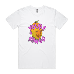 You're A Mango Tee by Lonely Kids Club. All clothing from our T-shirts to our shorts and hoodies are ethically made, and printed packed and shipped from Sydney.