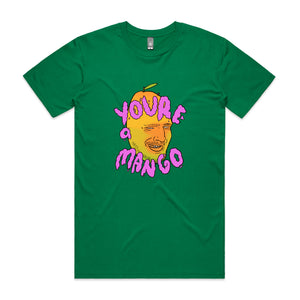 You're A Mango Tee by Lonely Kids Club. All clothing from our T-shirts to our shorts and hoodies are ethically made, and printed packed and shipped from Sydney.