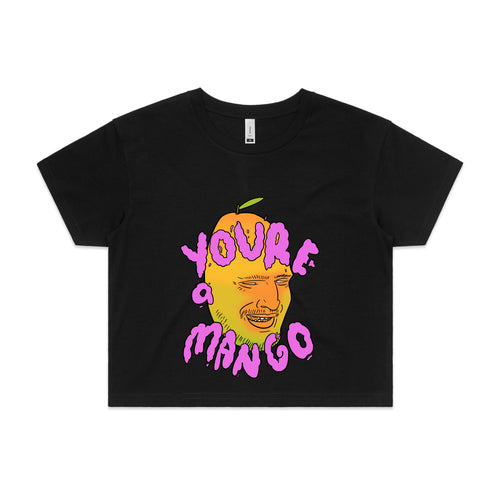 You're A Mango Tee by Lonely Kids Club. All clothing from our T-shirts to our shorts and hoodies are ethically made, and printed packed and shipped from Sydney.