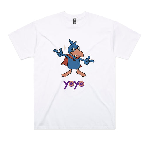 Yoyo Tee by Lonely Kids Club. All clothing from our T-shirts to our shorts and hoodies are ethically made, and printed packed and shipped from Sydney.
