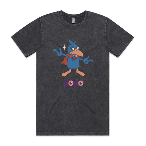 Yoyo Tee by Lonely Kids Club. All clothing from our T-shirts to our shorts and hoodies are ethically made, and printed packed and shipped from Sydney.