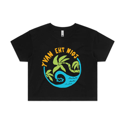 Yvan Eht Nioj Tee by Lonely Kids Club. All clothing from our T-shirts to our shorts and hoodies are ethically made, and printed packed and shipped from Sydney.