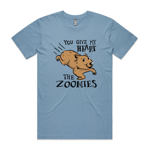 Zoomies Tee by Lonely Kids Club. All clothing from our T-shirts to our shorts and hoodies are ethically made, and printed packed and shipped from Sydney.
