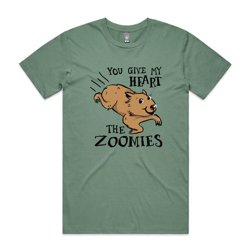 Zoomies Tee by Lonely Kids Club. All clothing from our T-shirts to our shorts and hoodies are ethically made, and printed packed and shipped from Sydney.