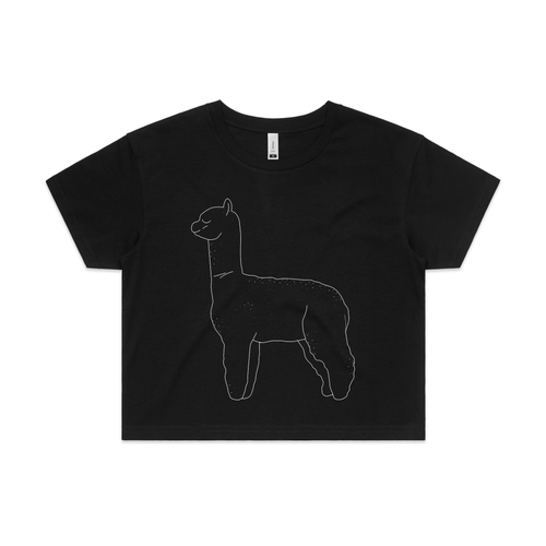 Alpaca Tee by Lonely Kids Club. All clothing from our T-shirts to our shorts and hoodies are ethically made, and printed packed and shipped from Sydney.