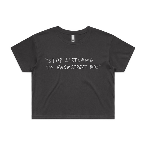 Tell Me Why Tee by Lonely Kids Club. All clothing from our T-shirts to our shorts and hoodies are ethically made, and printed packed and shipped from Sydney.
