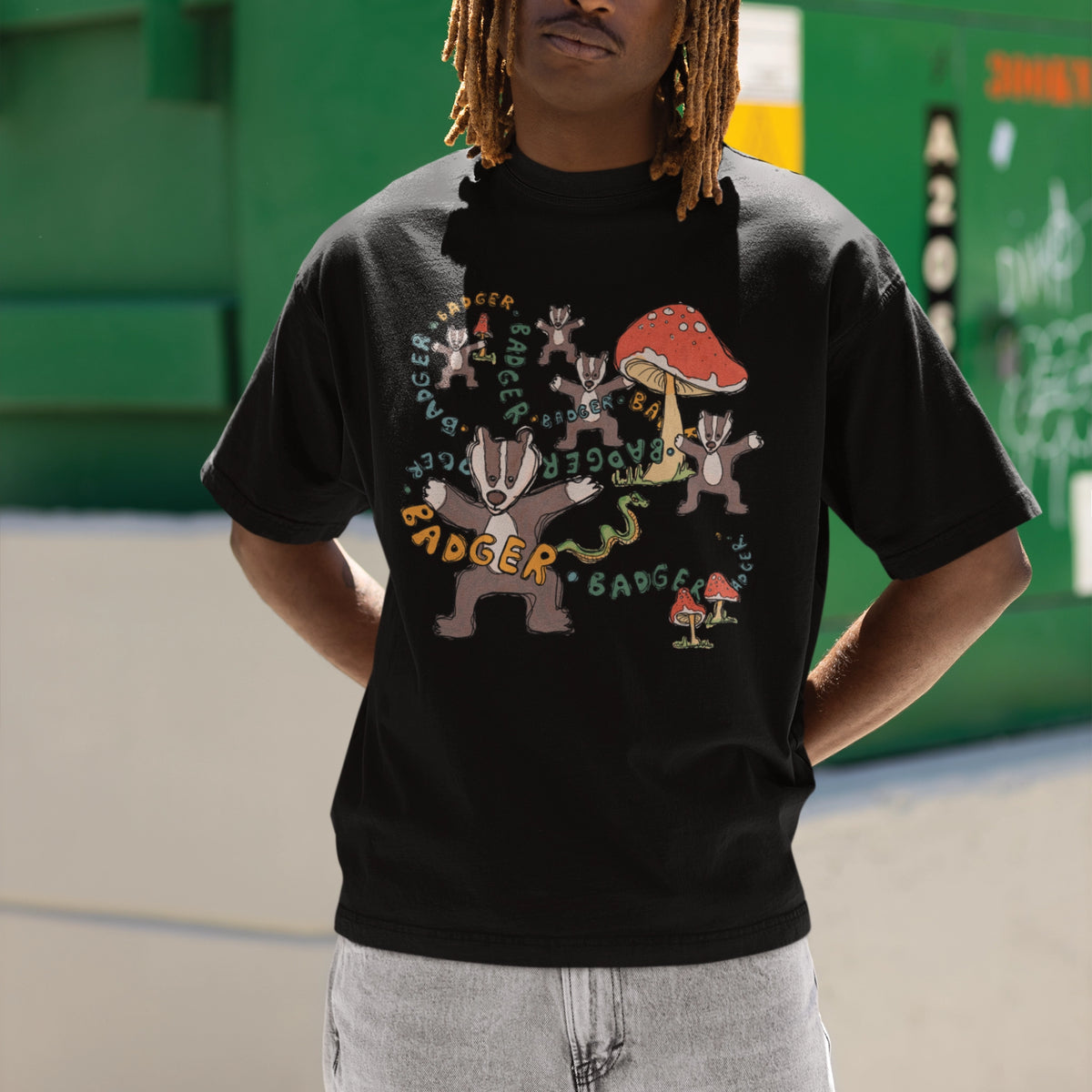 Badger Badger Badger Tee | Lonely Kids Club Australia