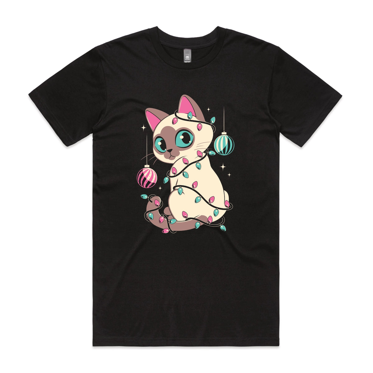 Bauble Cat Tee | Lonely Kids Club Australia