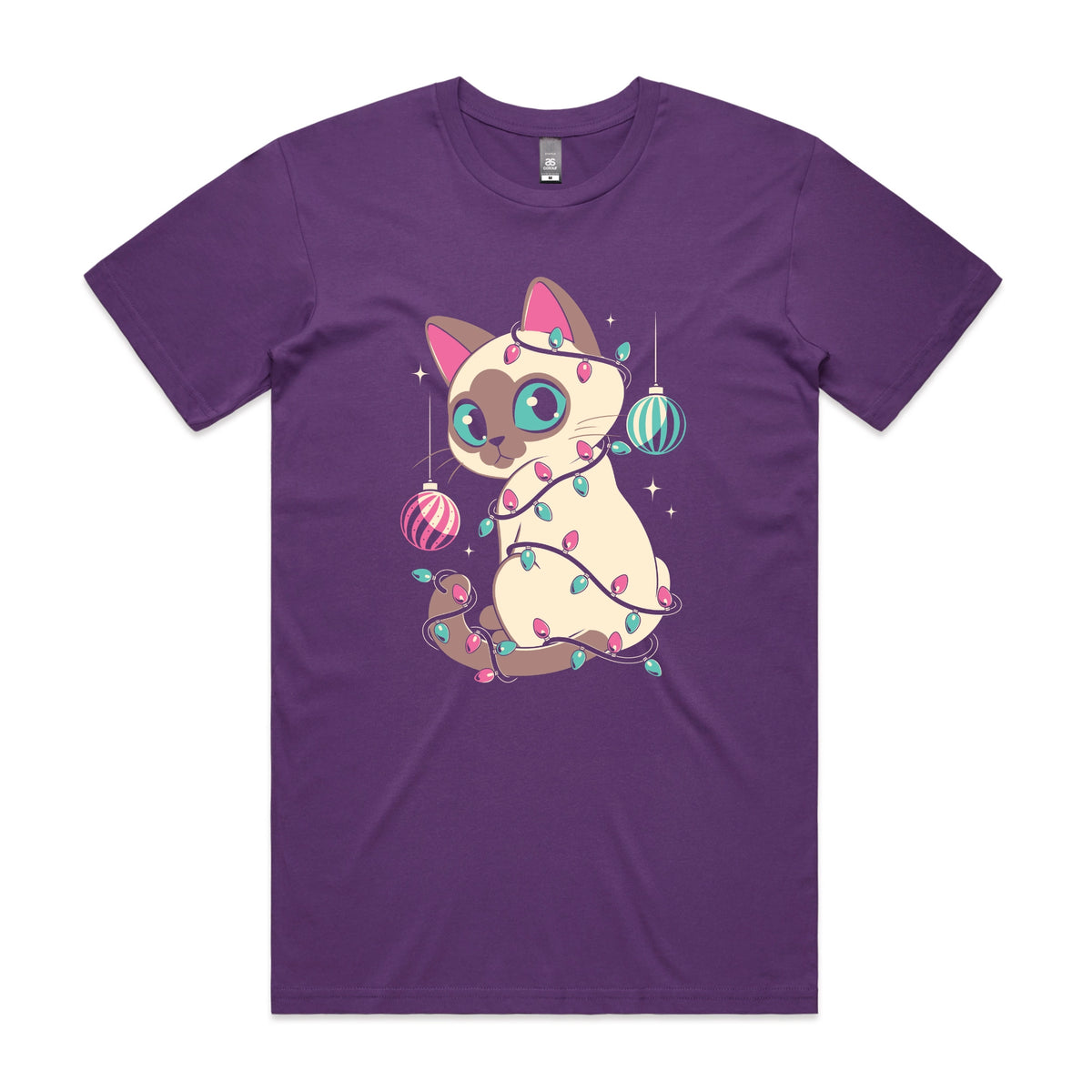 Bauble Cat Tee | Lonely Kids Club Australia