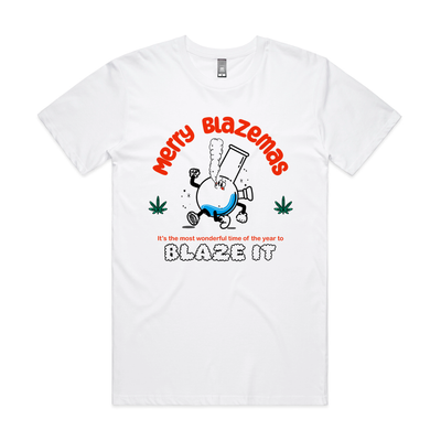Blazemas Tee by Lonely Kids Club. All clothing from our T-shirts to our shorts and hoodies are ethically made, and printed packed and shipped from Sydney.