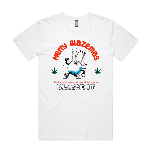 Blazemas Tee by Lonely Kids Club. All clothing from our T-shirts to our shorts and hoodies are ethically made, and printed packed and shipped from Sydney.