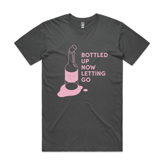 Bottled Up Now Letting Go Tee