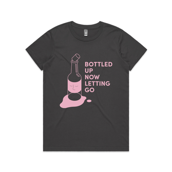 Bottled Up Now Letting Go Tee