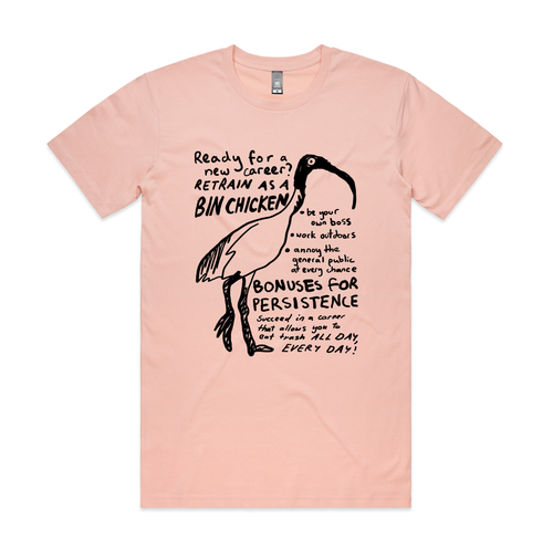 Career Opportunity Tee by Lonely Kids Club. All clothing from our T-shirts to our shorts and hoodies are ethically made, and printed packed and shipped from Sydney.