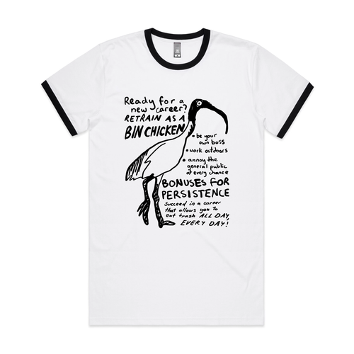 Career Opportunity Tee by Lonely Kids Club. All clothing from our T-shirts to our shorts and hoodies are ethically made, and printed packed and shipped from Sydney.