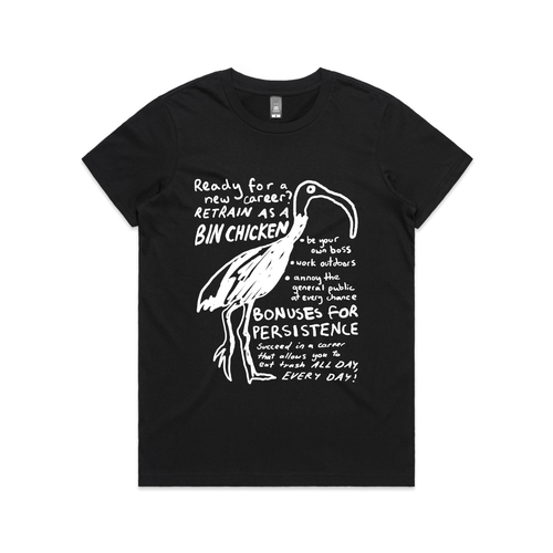 Career Opportunity Tee by Lonely Kids Club. All clothing from our T-shirts to our shorts and hoodies are ethically made, and printed packed and shipped from Sydney.