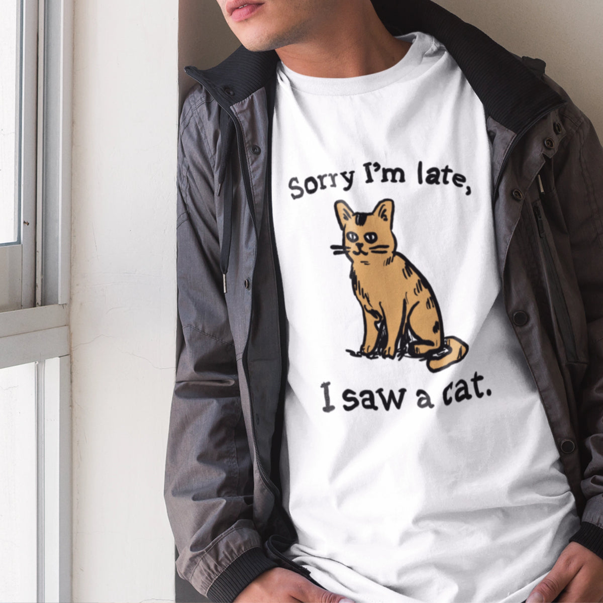 I Saw A Cat Tee | Lonely Kids Club Australia