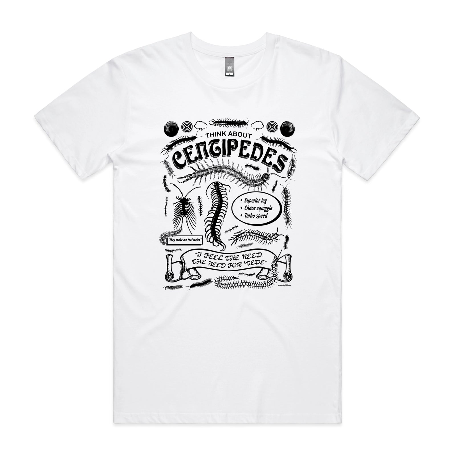 Think About Centipedes Tee