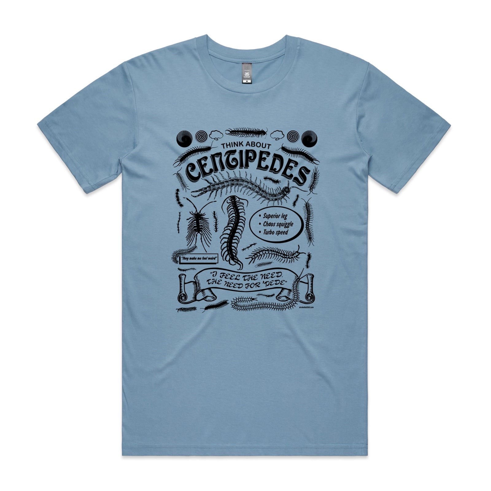 Think About Centipedes Tee