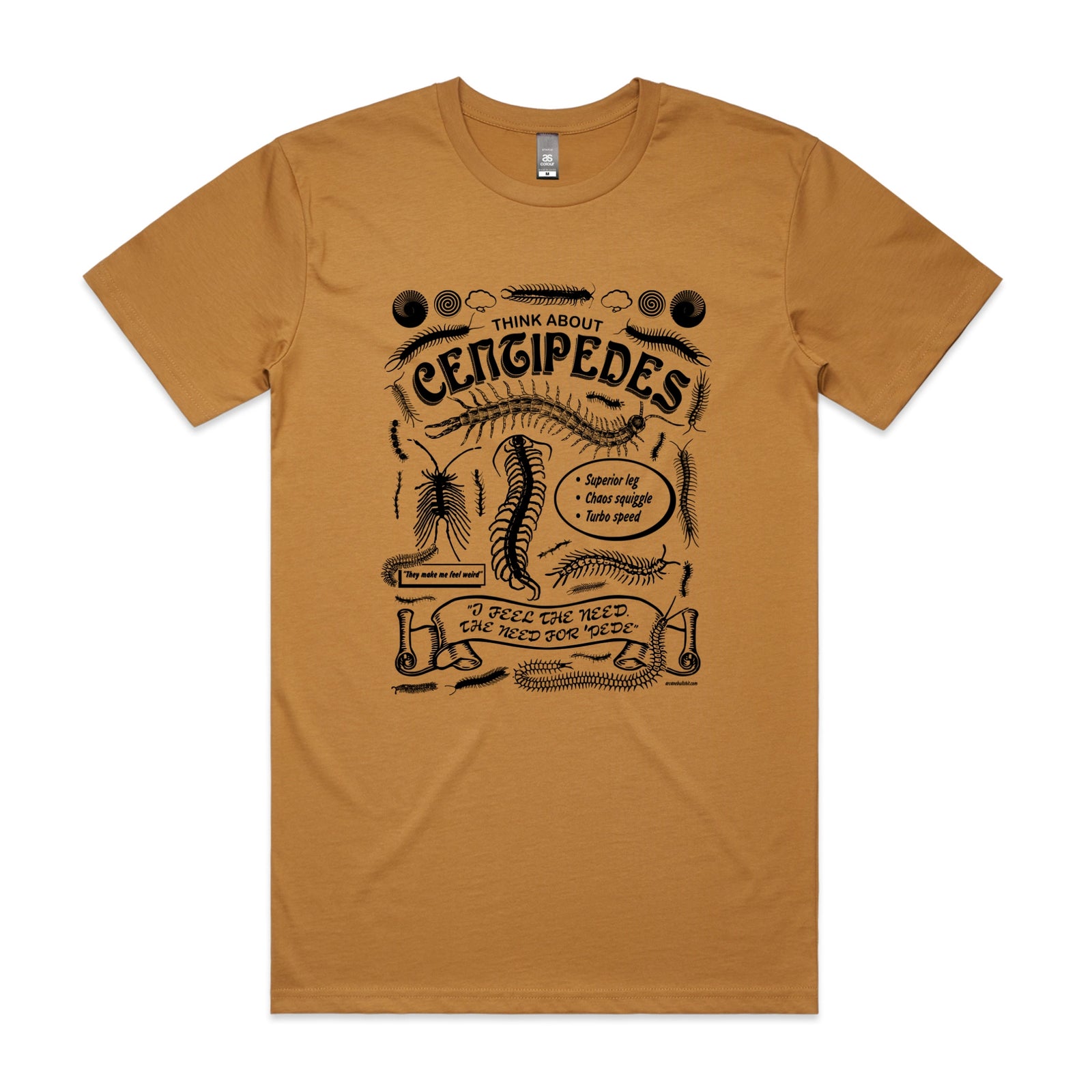Think About Centipedes Tee