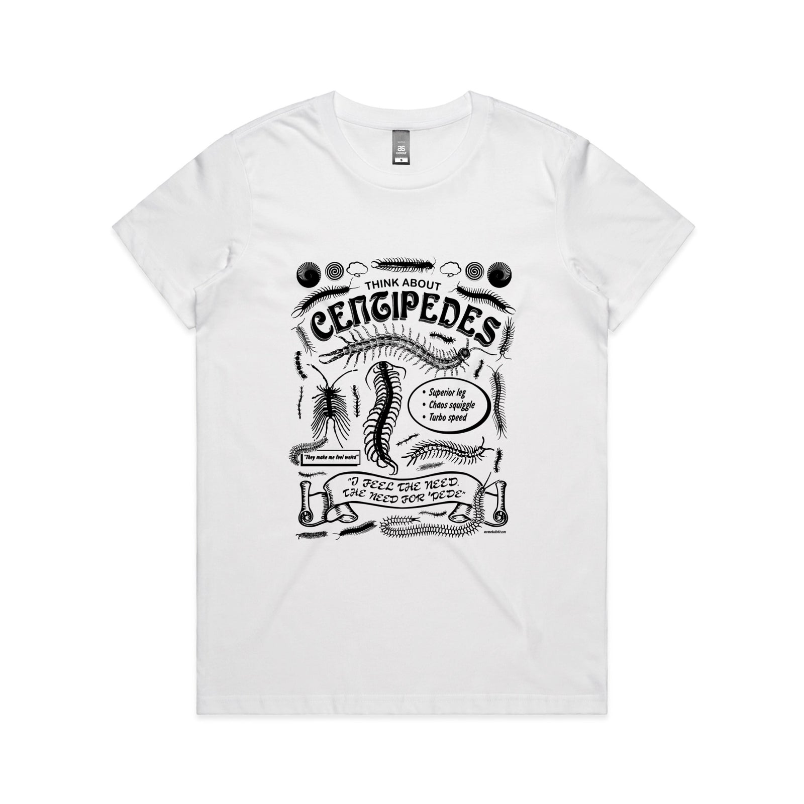 Think About Centipedes Tee