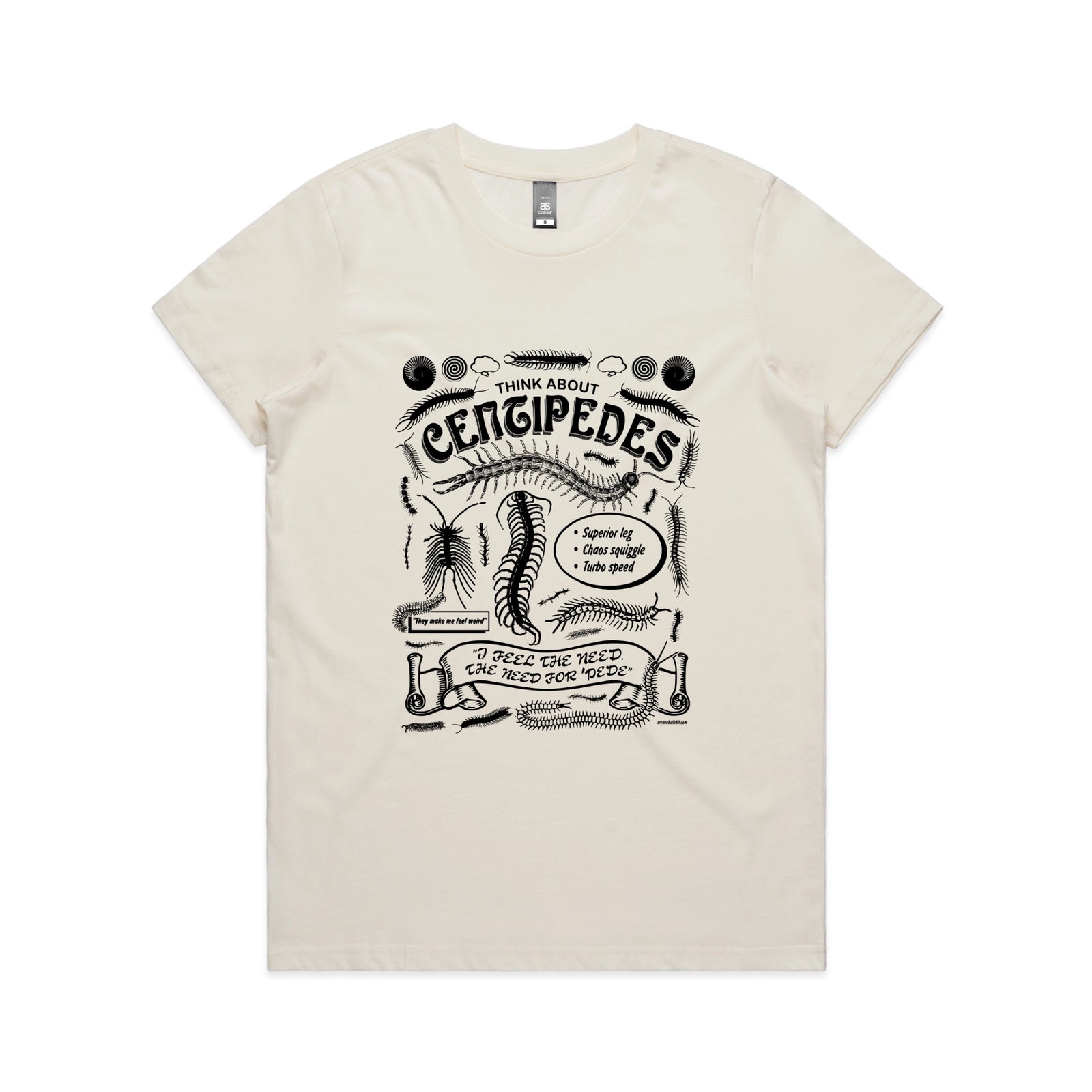 Think About Centipedes Tee
