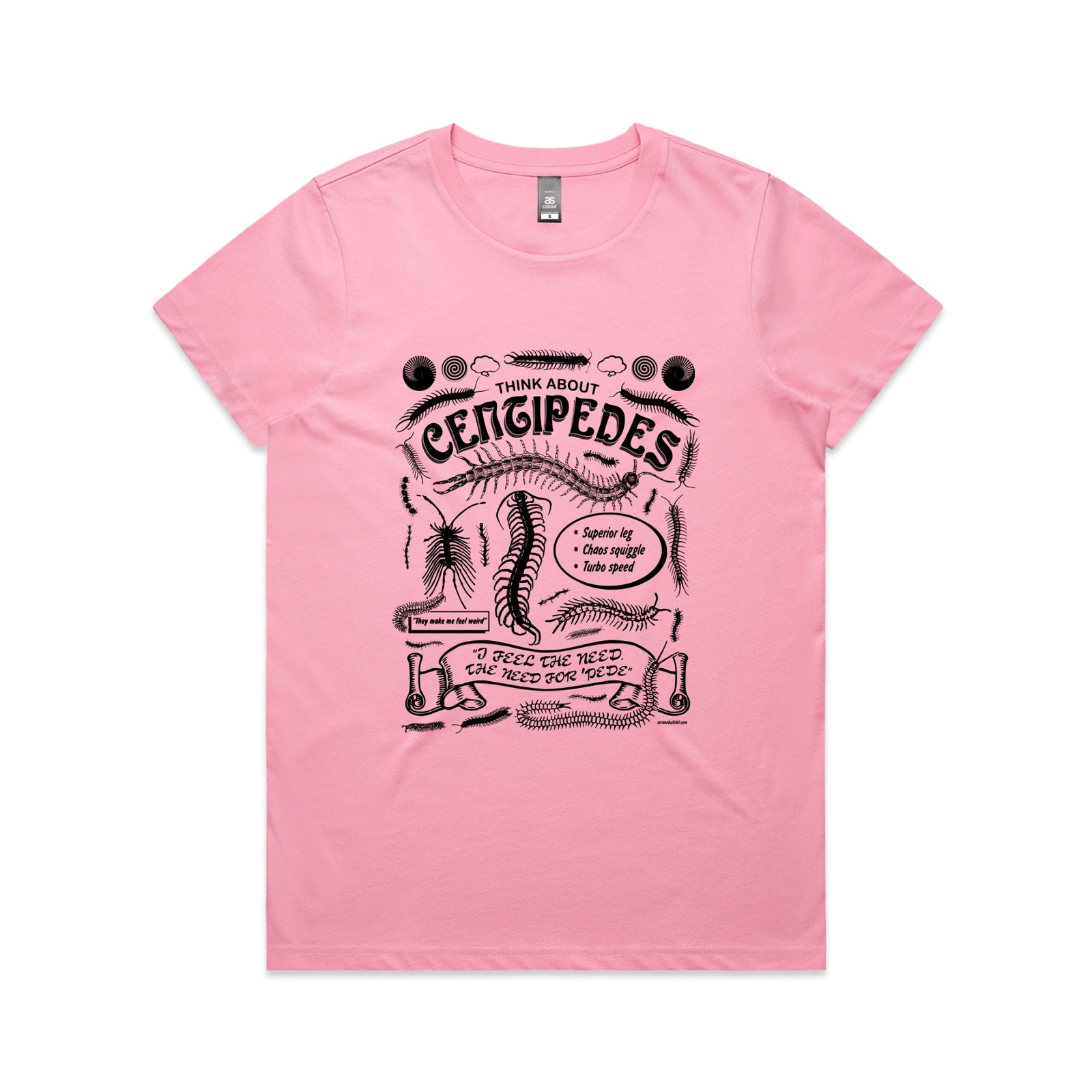 Think About Centipedes Tee