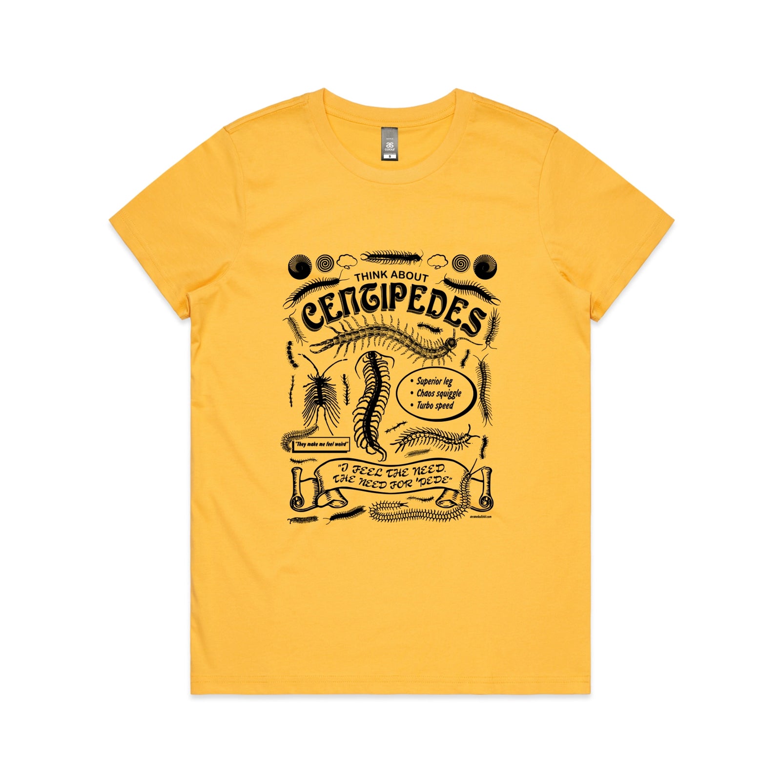 Think About Centipedes Tee