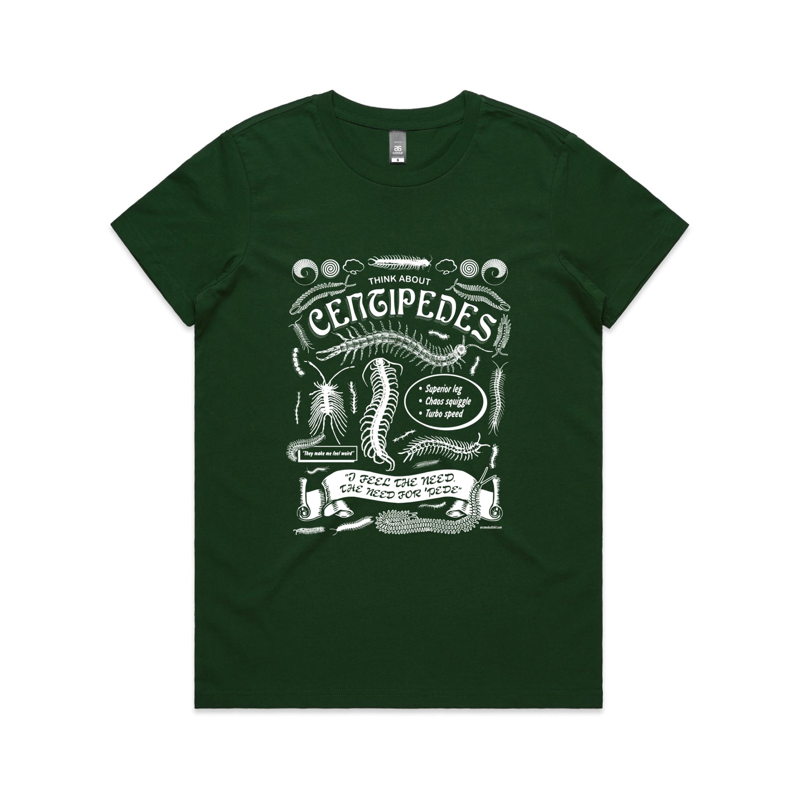 Think About Centipedes Tee